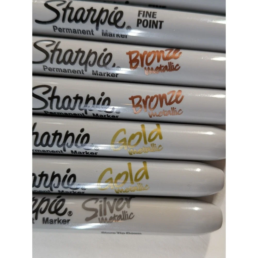 HUGE TESTED SHARPIE LOT🌈Permanent Marker Ultra&Fine Point Metallics Neon Pastel